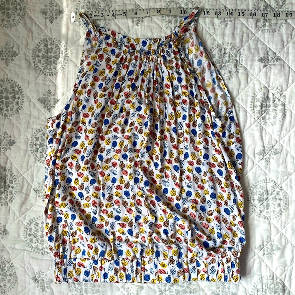 LOFT Outlet Pineapple Top Sized Small